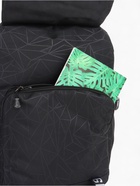 Рюкзак школьный на молнии, с карманами, однотонный, размер 30×14×45 см, чёрный/голубой/белый - фото 53177510