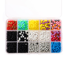 Аквамозаика в контейнере, 2500 шариков, 10 трафаретов, 2 основы - Фото 17