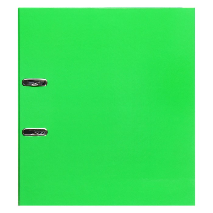Пaпкa-регистратор А4 75мм Calligrata ламинированная, малахитовая зелень