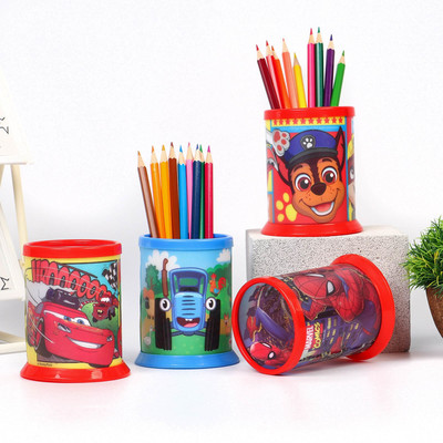 Органайзер для канцелярии, 10×8×8 см, «Синий трактор»