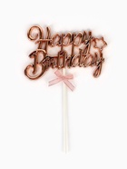 Топпер для торта «День рождения», розовый - фото 119713848
