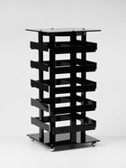 Подставка для украшений «QF. Вертушка», 5 ярусов, 64 пары, пластик, 15×15×32 см, чёрная - Фото 5