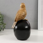 Сувенир полистоун "Птица на черном черепе" 9,5х14х21 см - Фото 3
