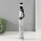 Сувенир полистоун "Африканка в белом с золотым кувшином" 5х8х31,5 см - фото 23748619