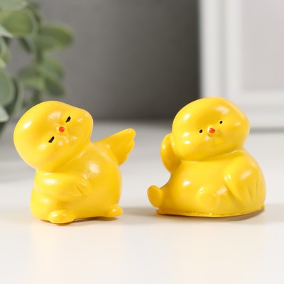 Фигурка полистоун «Птенчик», 3×3×4.5 см, МИКС