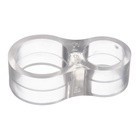 Стоппер на ручку двери и окна, силиконовый, набор 2 шт. - фото 23793532