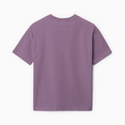 Футболка для мальчика, серо-фиолетовый, рост 164 - фото 23816086