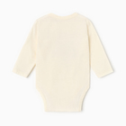 Боди детское, цвет светло-бежевый, рост 86 - фото 24429899