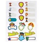 Термонаклейки для одежды, наклейки для маркировки детских вещей «Щенячий патруль», 52 шт. - Фото 4