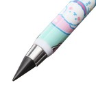 Вечный карандаш чернографитный Calligrata «Космос», НВ, корпус с рисунком, МИКС - Фото 3