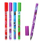 Вечный карандаш чернографитный Calligrata, НВ, корпус с рисунком, МИКС - Фото 2