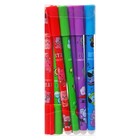 Вечный карандаш чернографитный Calligrata, НВ, корпус с рисунком, МИКС - Фото 4