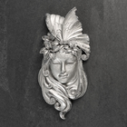 Подвесной декор "Венецианская маска №3" 32х15см, бронза - фото 9212595