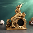 Часы "Лошадь" 22см, бронза - фото 23748938