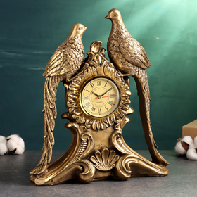 Часы "Птицы" 35см, бронза