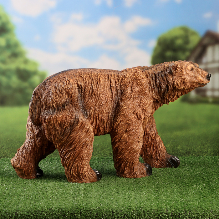 Садовая фигура "Медведь бурый" 34см - фото 1908070727