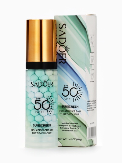 Крем-консилер под макияж 3 в 1, трехцветный