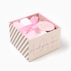 Набор махровых полотенец «Этель. Радуга», 30×30 см - 3 шт., хлопок 100% - Фото 8