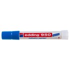 Маркер-паста строительный EDDING 150720, синий, ширина линии 3-10 мм - фото 297183123