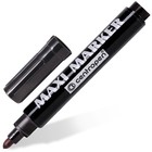 Маркер CENTROPEN Maxi Marker 151125, перманентный, черный, ширина линии 2-4 мм - Фото 1