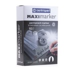 Маркер CENTROPEN Maxi Marker 151125, перманентный, черный, ширина линии 2-4 мм - Фото 2