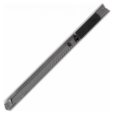 Нож универсальный STAFF Manager, металлический корпус, металлическая направляющая, 9 мм