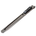 Нож универсальный BRAUBERG Extra 30 237084, металлический корпус, автофиксатор, 9 мм - Фото 2