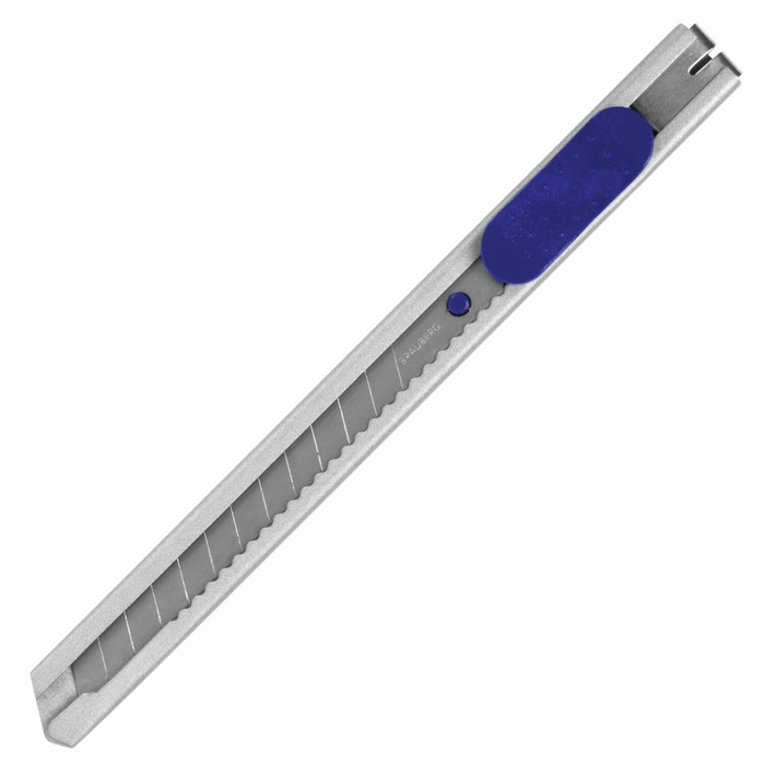 Нож универсальный BRAUBERG Extra 60 237085, металлический корпус, 9 мм - Фото 1