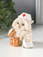 Фигурка гипс «Сова врач с совёнком», 10×10×8 см - Фото 8