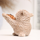 Фигурка гипс «Сова со скрипкой», коричневая, 11×8×6 см - Фото 3
