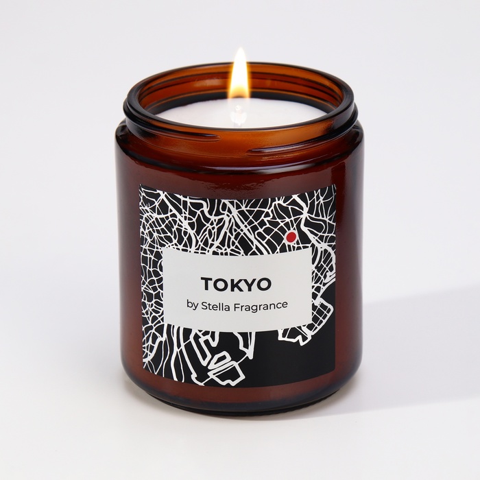 Свеча ароматическая в банке "Tokyo", 250 г