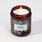 Свеча ароматическая в банке "TOKYO", жасмин, роза, 250 г - Фото 4