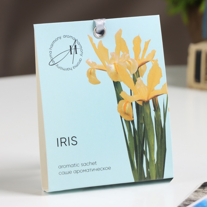 Саше ароматическое Spring "Iris", ирис, перец, гранат и амбра 10  г - Фото 1