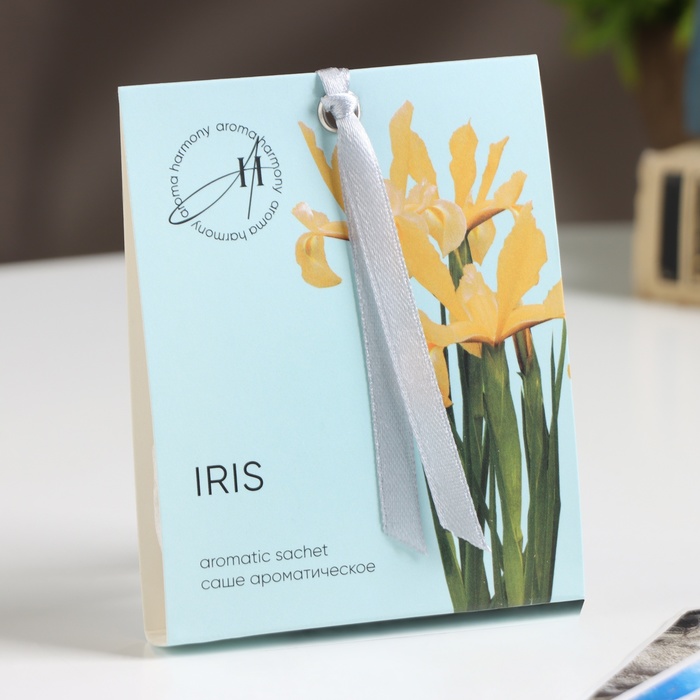 Саше ароматическое Spring "Iris", ирис, перец, гранат и амбра 10  г