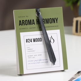 Саше ароматическое "№24 Wood", лаванда, амбра, уд, 10 г 10365544