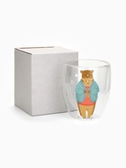 Стакан стеклянный с двойными стенками «Нежность», 300 мл - Фото 5