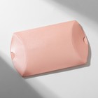 Коробочка подарочная «Свёрток» 15×9, цвет розовый - Фото 2