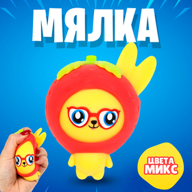 Антистресс игрушка - мялка «Зайка» с пастой, цвета МИКС 9953386