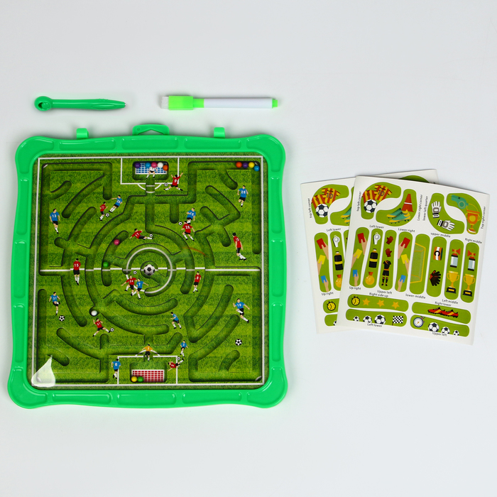 Игровой набор лабиринт+доска макерная "Футбол" 2х23х27.5 см