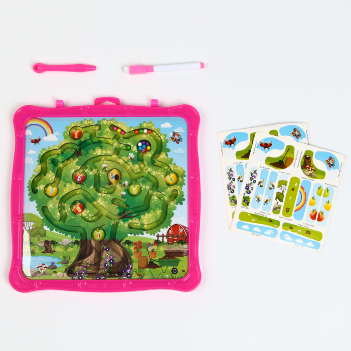 Игровой набор лабиринт+доска макерная "Дерево" 2х26х27.5 см