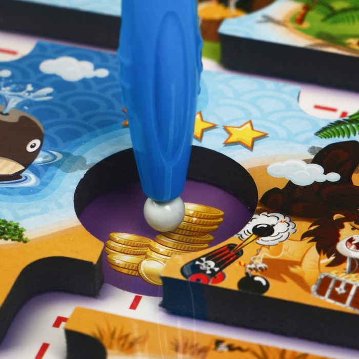 Игровой набор лабиринт+доска макерная "Сказочный остров" 2х36х27.5 см
