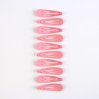 Заколки для волос детские «Для самой нежной», 10 шт., 5 х 1 см - Фото 4