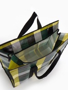 Сумка хозяйственная на молнии, 35 л, 50×20×35 см, чёрная/жёлтая - Фото 5