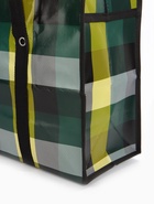 Сумка хозяйственная на молнии, 35 л, 50×20×35 см, чёрная/жёлтая - Фото 6