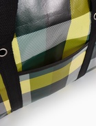 Сумка хозяйственная на молнии, 35 л, 50×20×35 см, чёрная/жёлтая - Фото 8