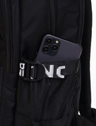 Рюкзак школьный на молнии, 5 наружных карманов, цвет чёрный 10189031