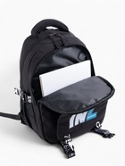 Рюкзак, 28*11*41, отд на молнии, 3 н/к, 2 б/к, черный - фото 809637878
