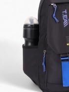 Рюкзак школьный на молнии, с карманами, с принтом, размер 30×12.5×44 см, чёрный/жёлтый 10189277