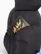 Рюкзак школьный на молнии, с карманами, с принтом, размер 30×12.5×44 см, чёрный/жёлтый 10189277