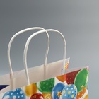 Пакет подарочный крафтовый, упаковка, «С днём рождения», шары, 22 х 25 х 12 см - Фото 5